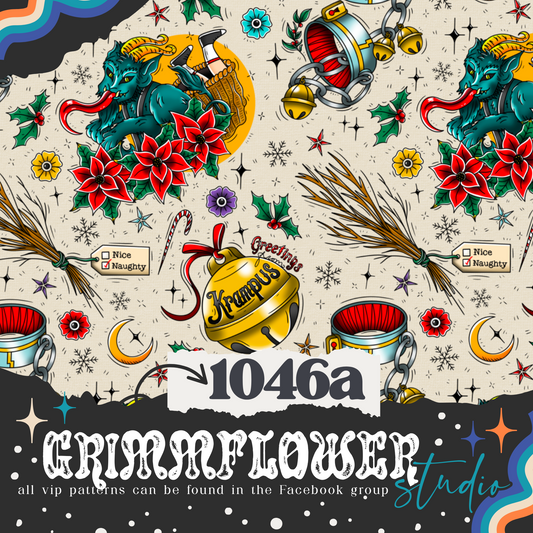 Tattoo Spooky Krampus 1046