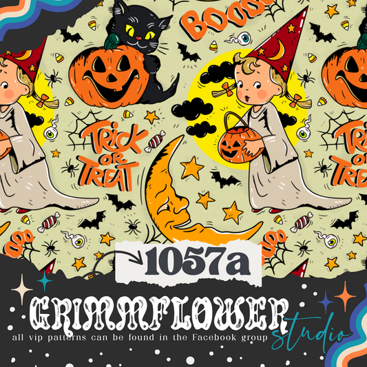 Vintage Black Cat 1057