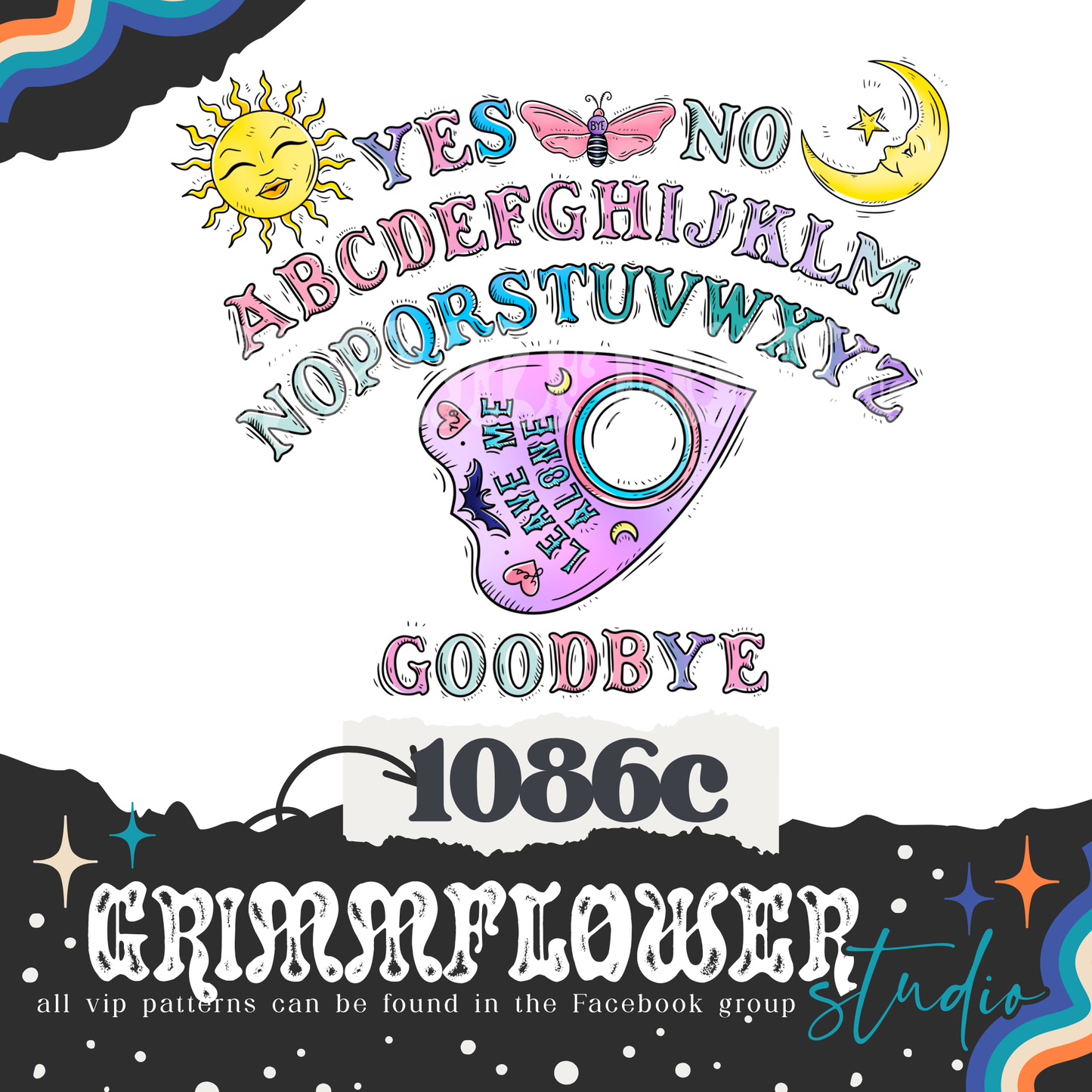 Pink Ouija 1086c PNG
