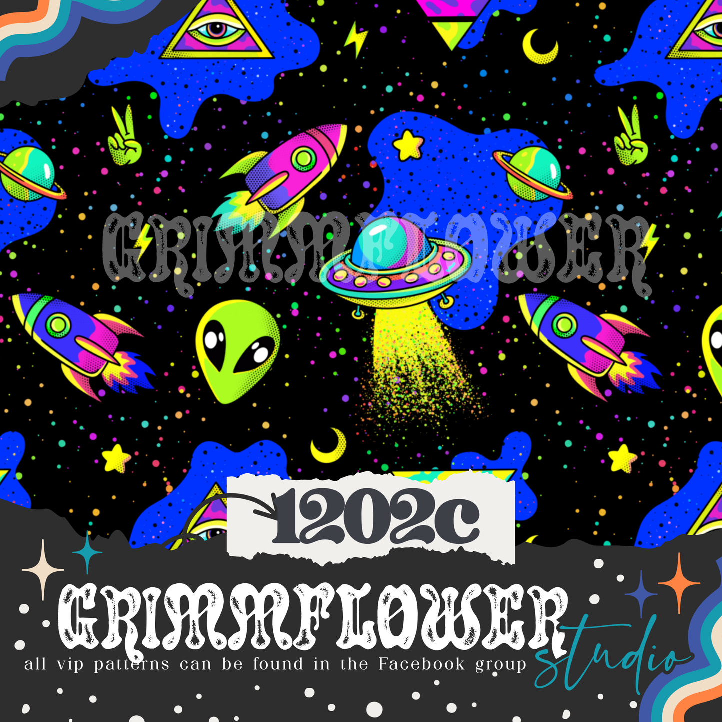 Neon Aliens 1202