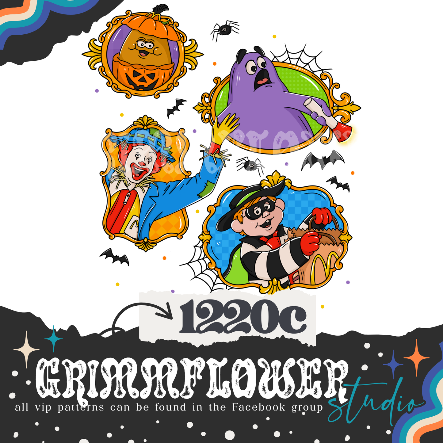 Halloween Fast Food 1220c PNG