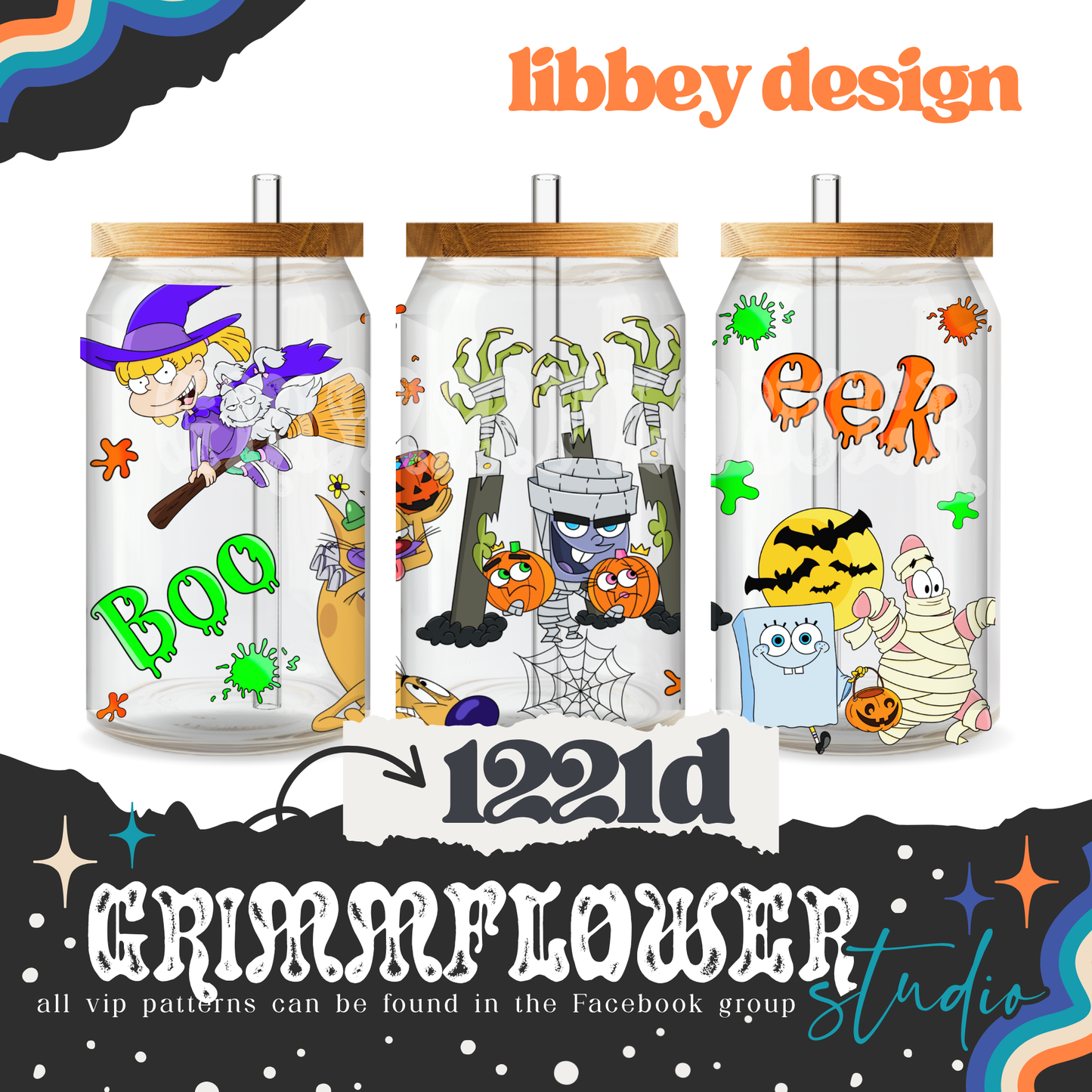 Nick or Treat 1221d Libbey Design