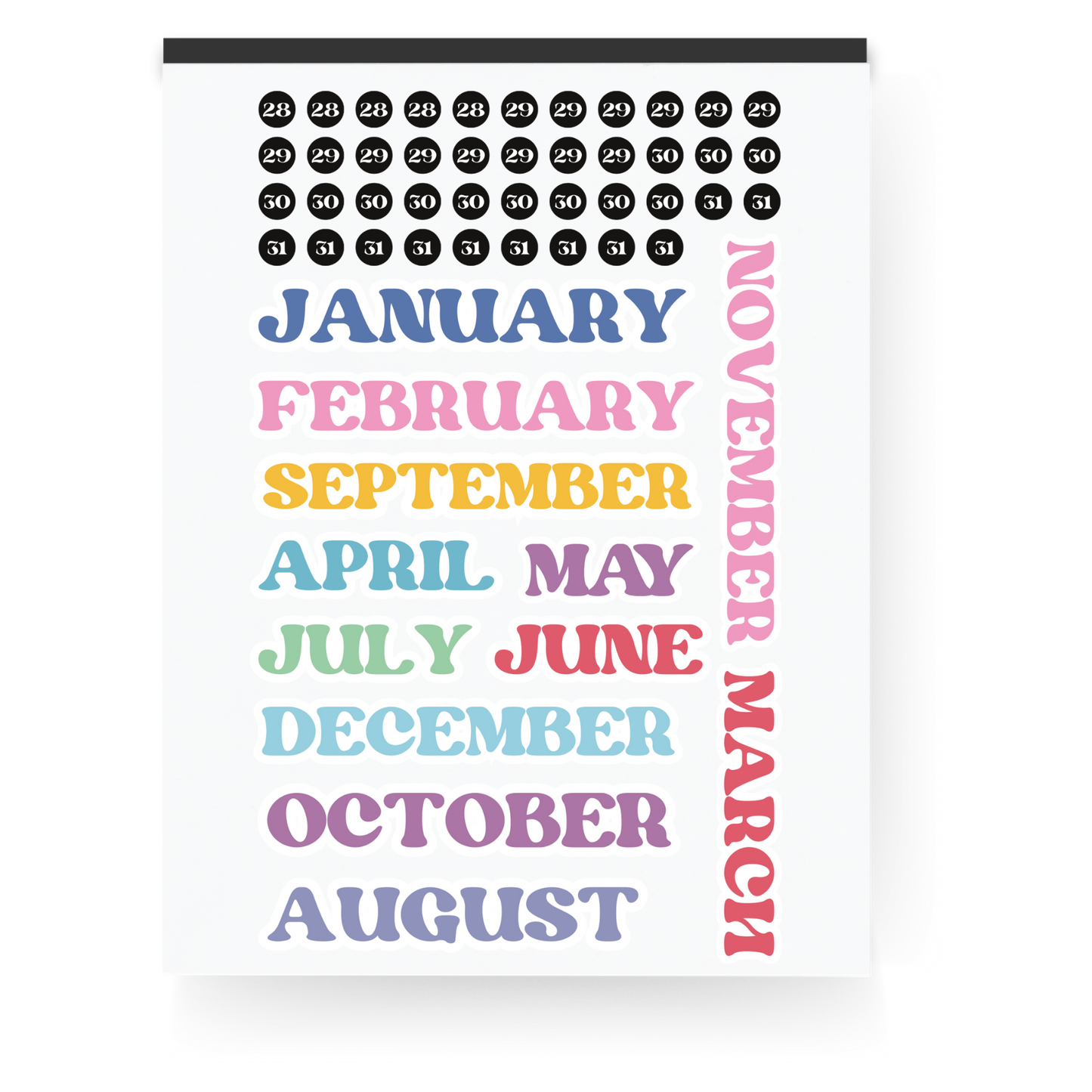 Chaos Planner Stickers