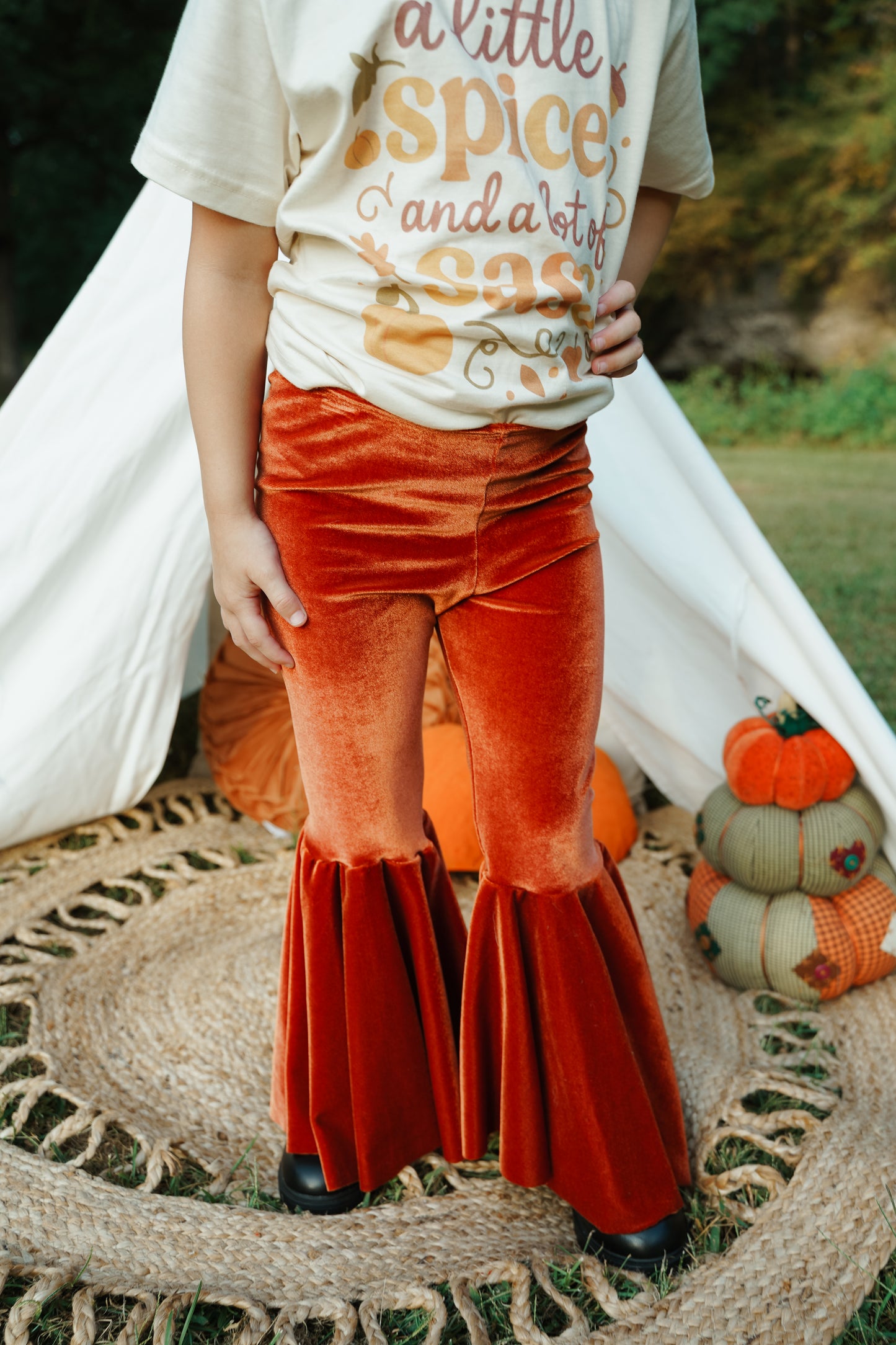 Harvest Bells - Rust Velvet