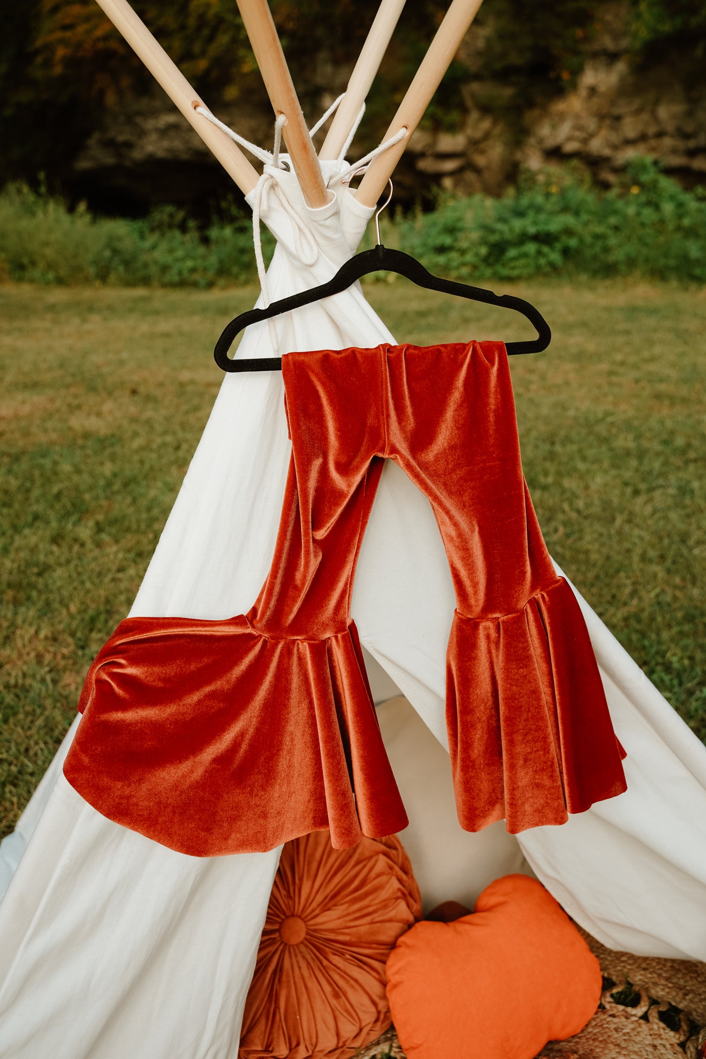 Harvest Bells - Rust Velvet