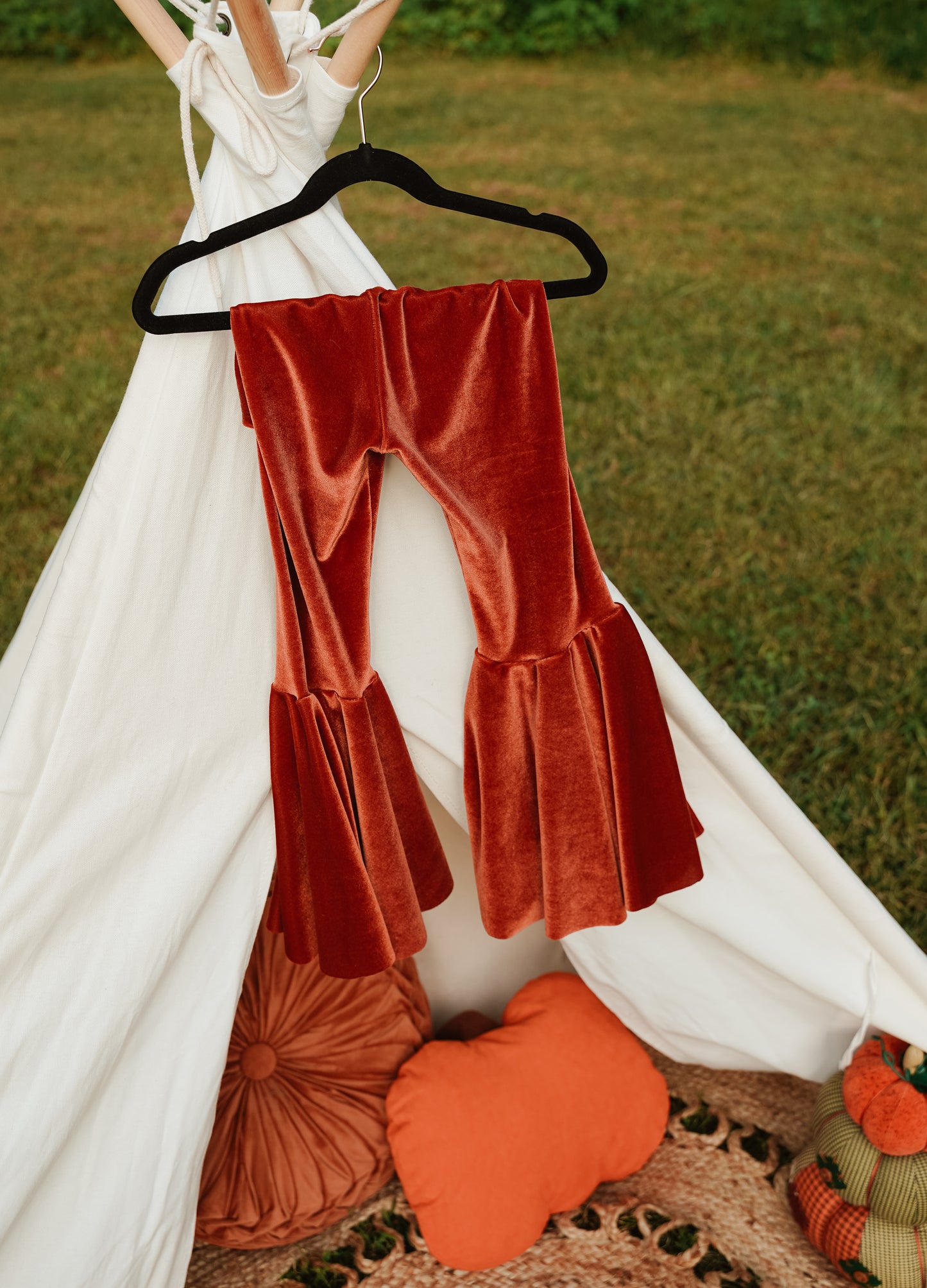 Harvest Bells - Rust Velvet