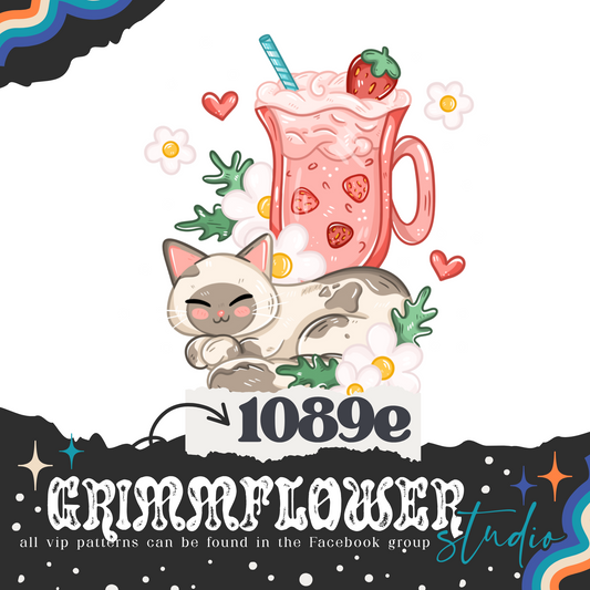 Strawberry Cats 1089e PNG