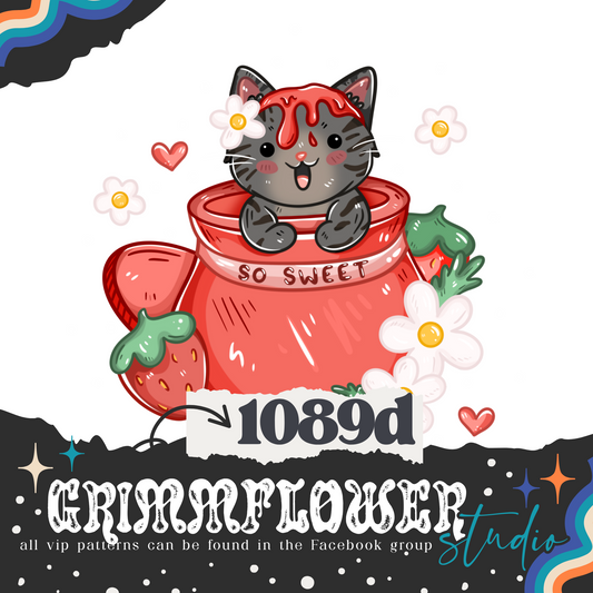 Strawberry Cats 1089d PNG