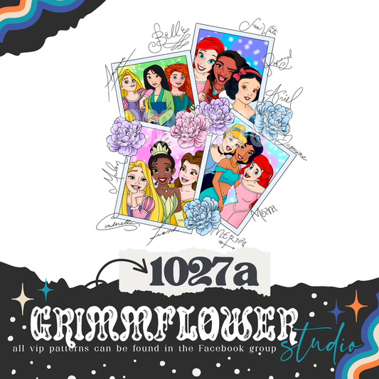 Polaroid Princesses 1027a PNG