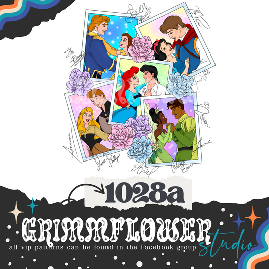 Polaroid Prince & Princesses 1028a PNG