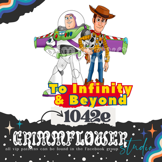 Story Friends Infinity & Beyond 1042e & 1042f PNG
