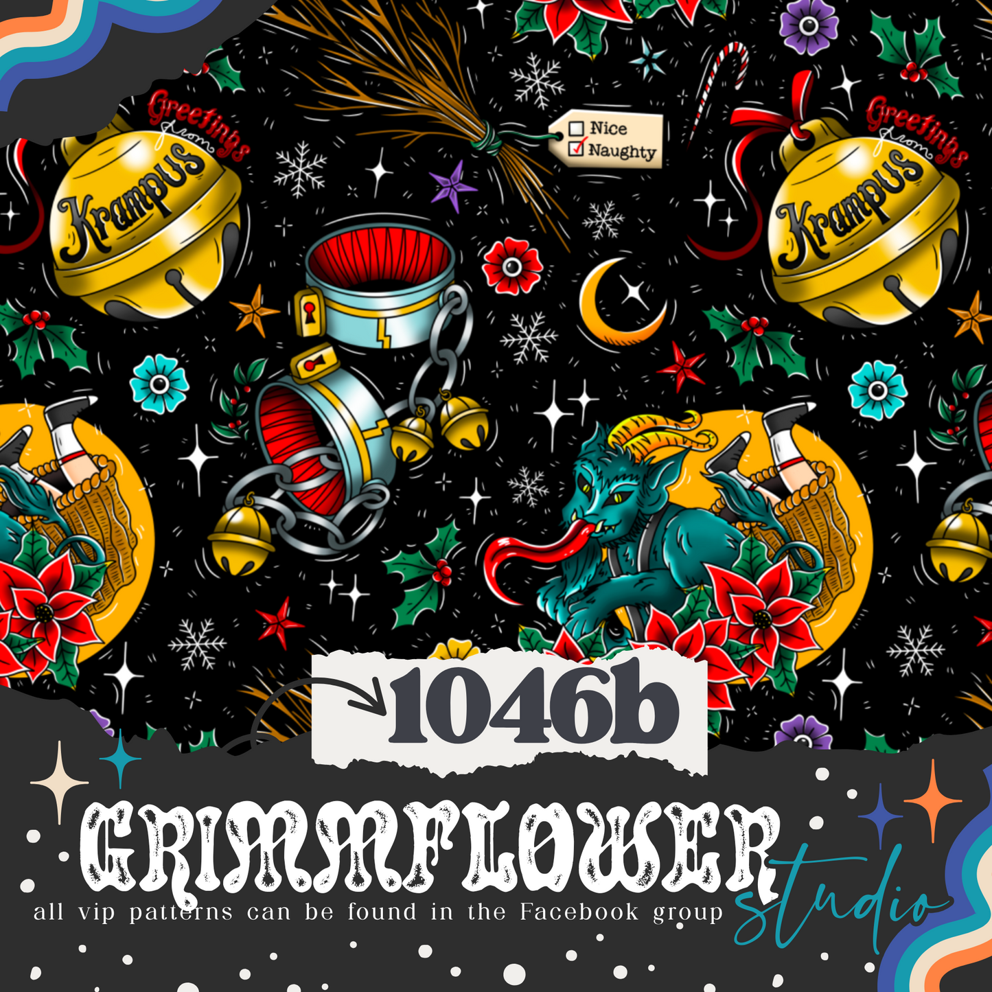 Tattoo Spooky Krampus 1046