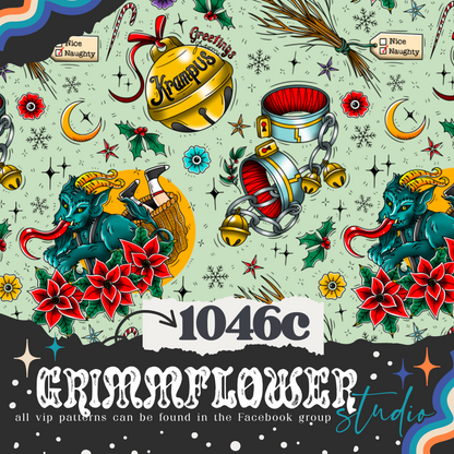 Tattoo Spooky Krampus 1046