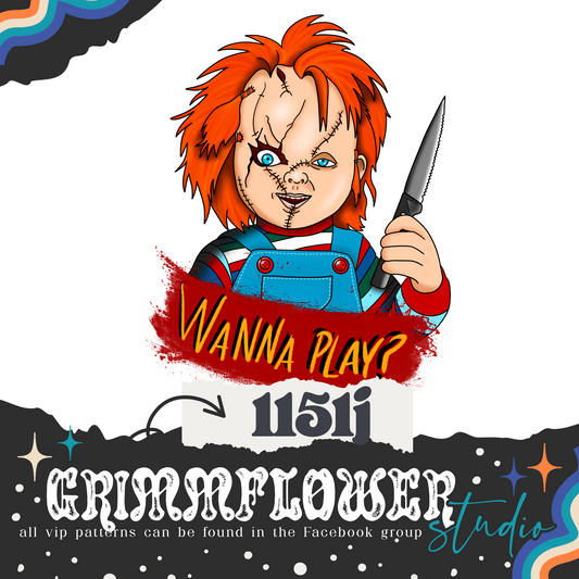 Horror Tattoo 1151j PNG