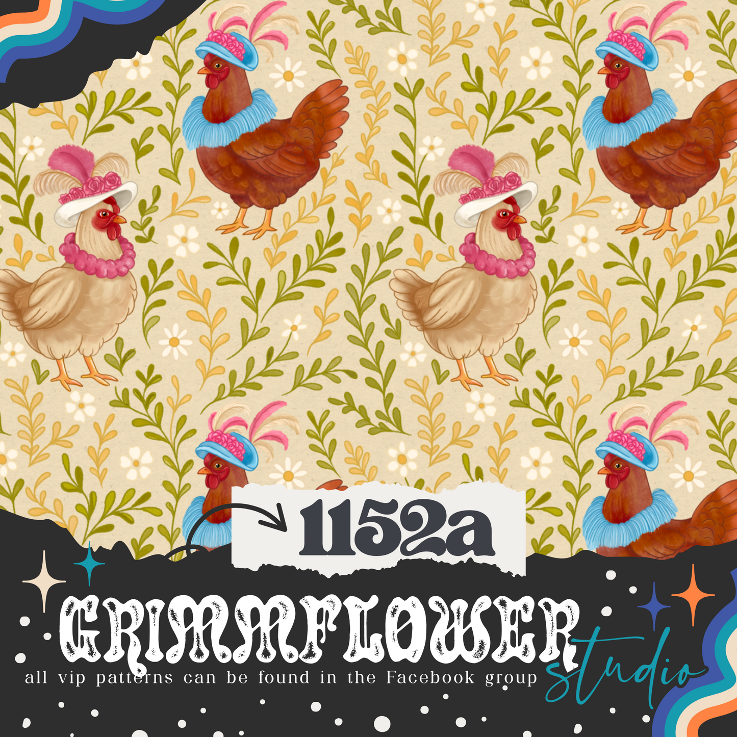 Fancy Chickens 1152