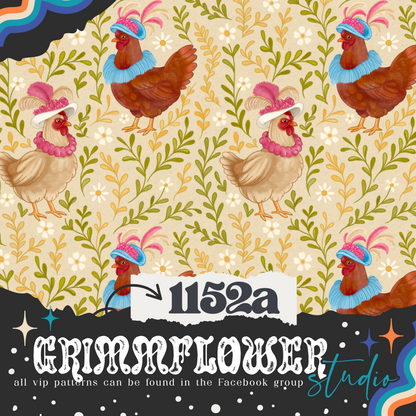 Fancy Chickens 1152