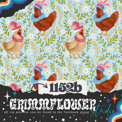 Fancy Chickens 1152