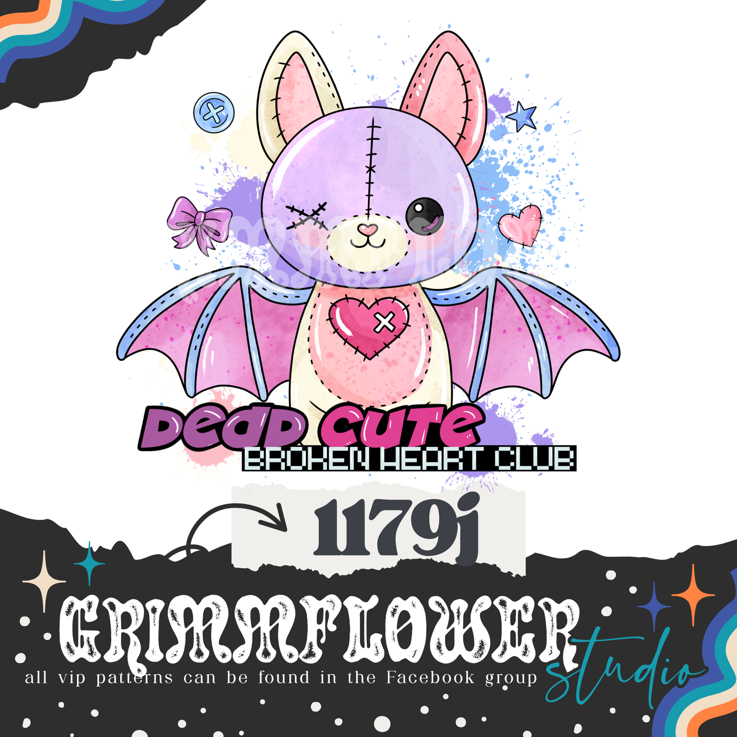 Dead Cute 1179j PNG