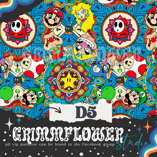 Mandala Mario D5
