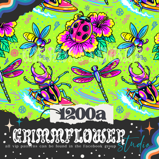 Neon Bugs 1200