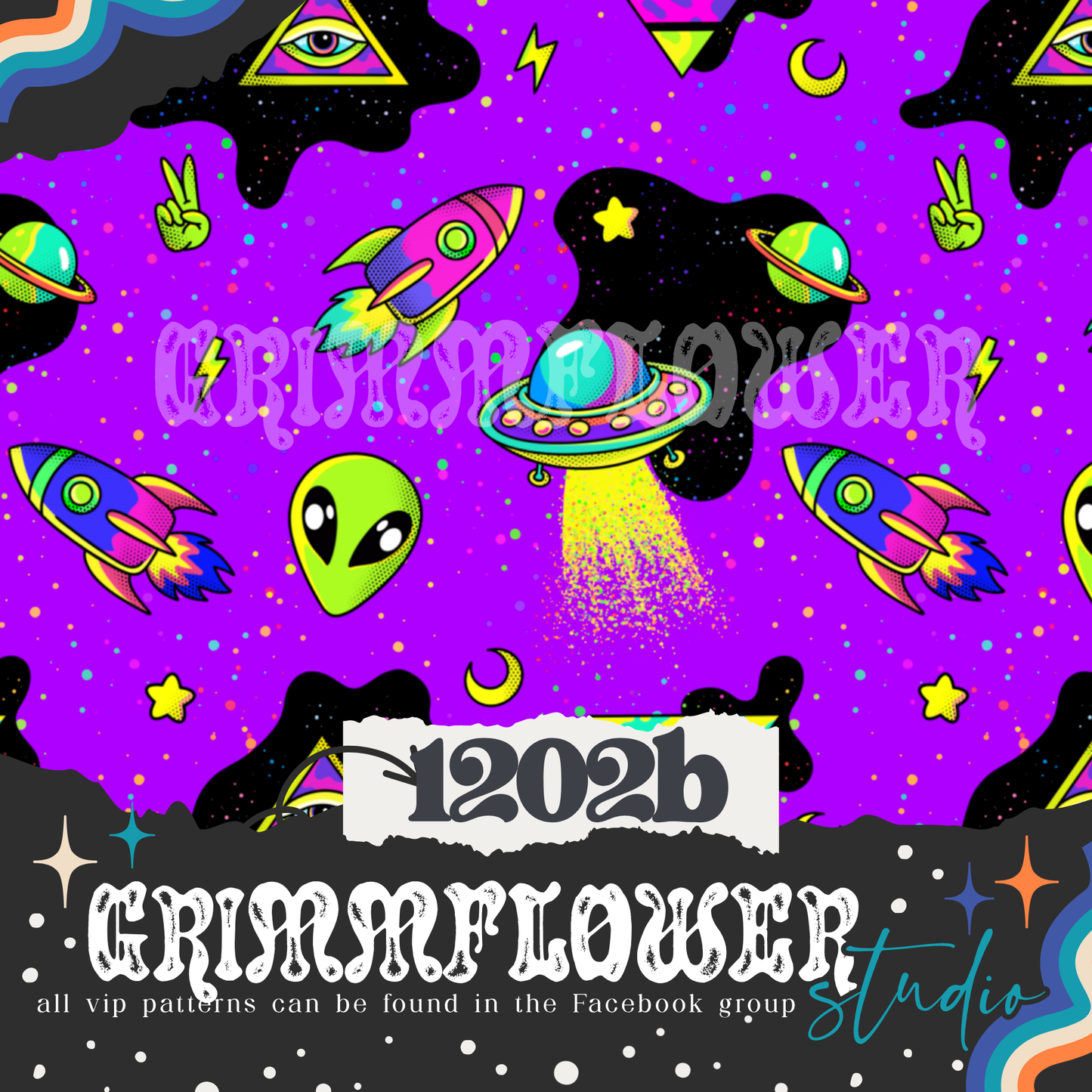 Neon Aliens 1202