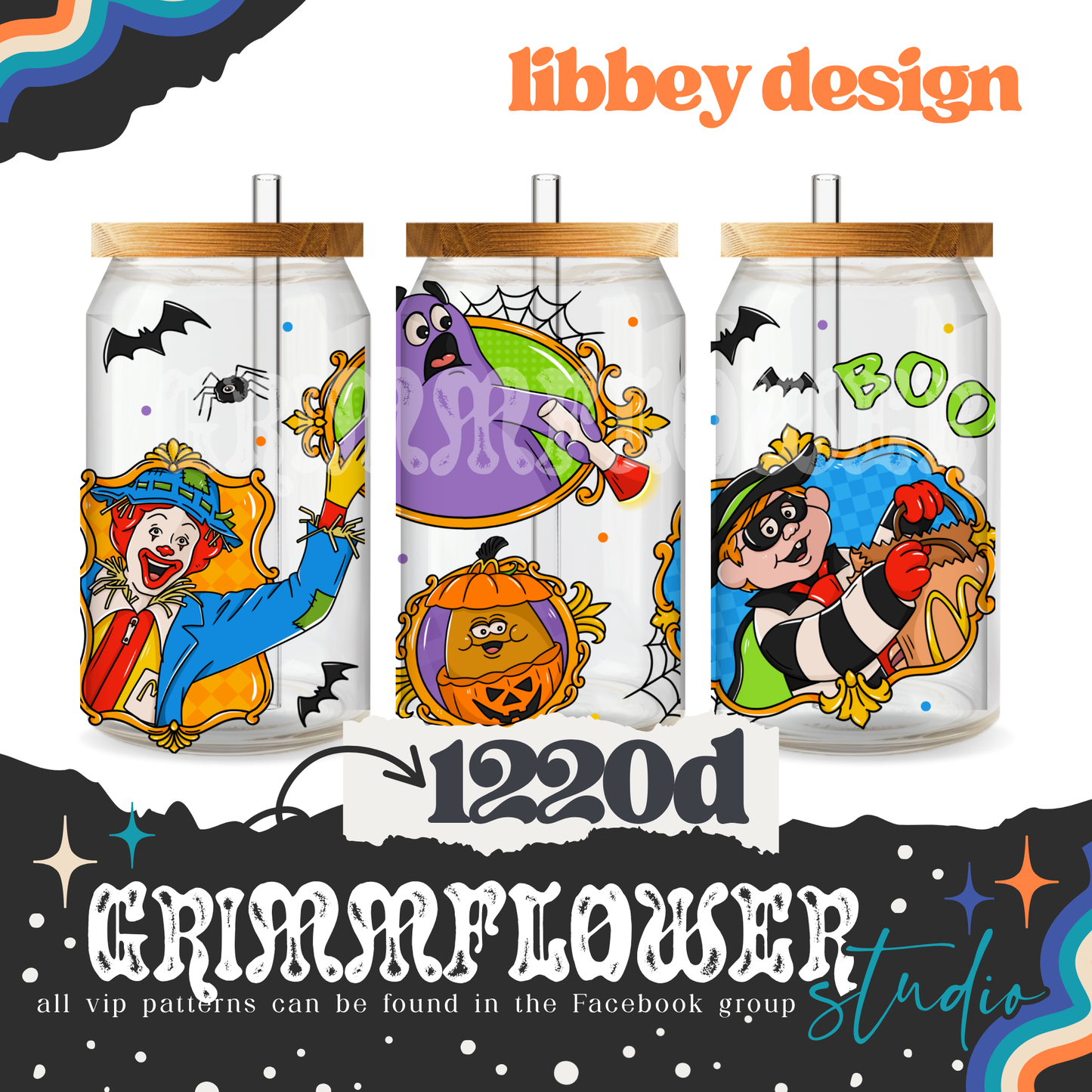 Halloween Fast Food 1220d Libbey Design