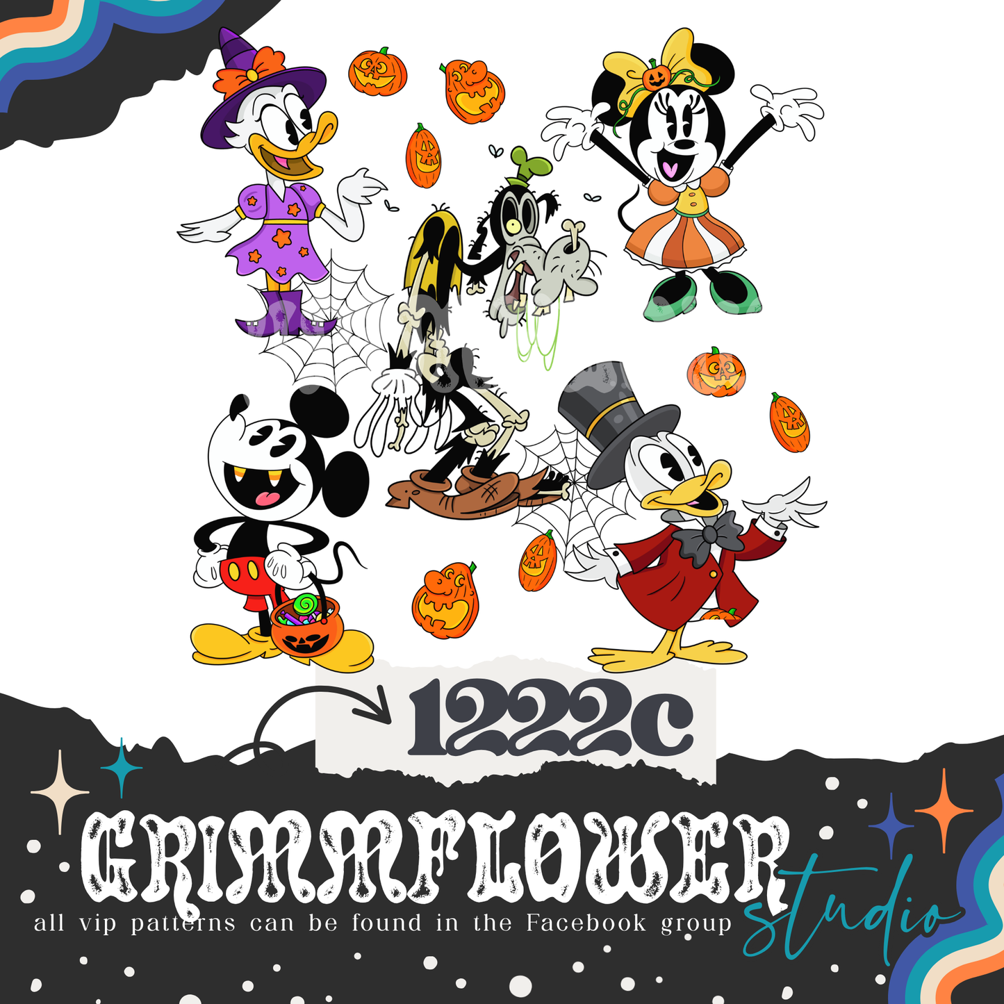 Spooky Mouse Friends 1222c PNG