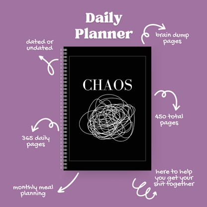 Chaos Planner & Sticker Bundle