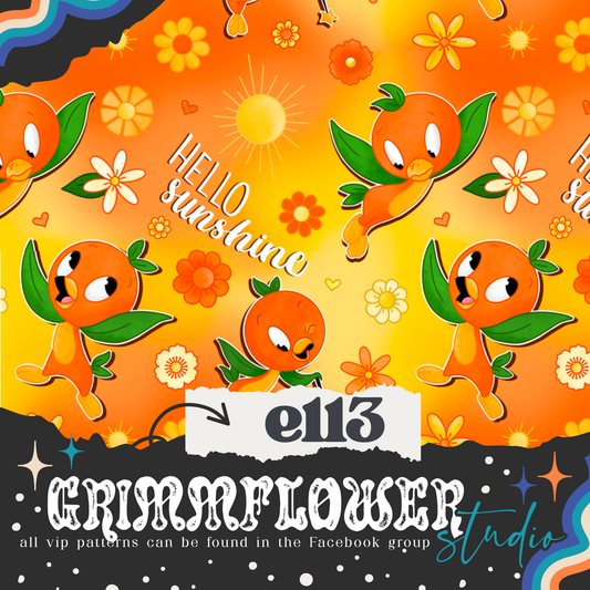 Orange Bird e113