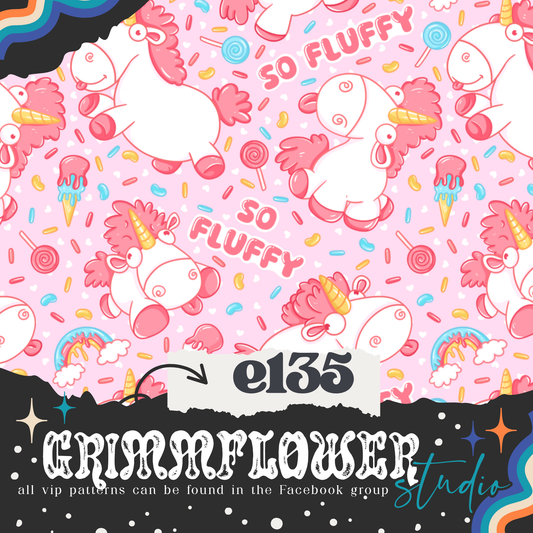 Pink Fluffy e135