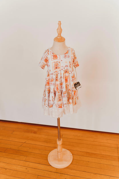 Magpie Dress - Spring Pooh