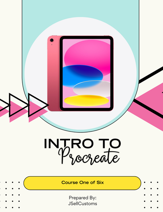 Intro to Procreate - Book ONE by JSellCustoms
