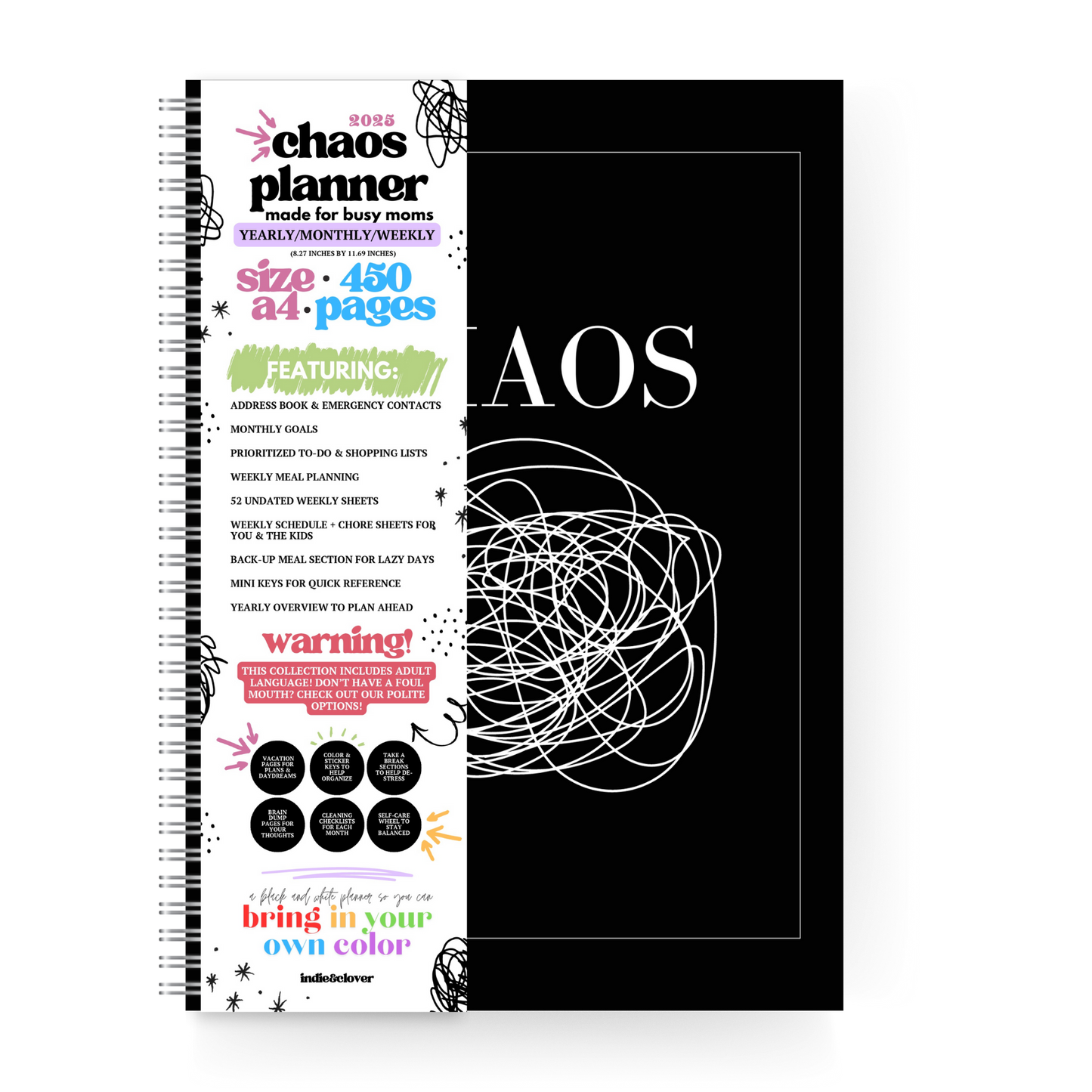 Chaos Planner & Sticker Bundle